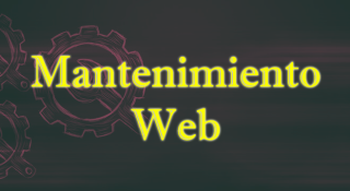 Mantenimiento web